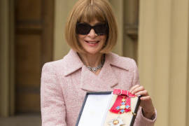 Anna Wintour recibe el título de dama de la Reina Isabel II