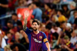 Messi anota el gol 6 mil en la historia de La Liga y le da el primer triunfo al Barcelona en la Temporada