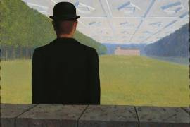 “El gran siglo” de René Magritte pintado en 1954. Museo Nacional Thyssen-Bornemisza. Exposición “La máquina del mago”, hasta el 30 de septiembre de 2022. EFE/Museo Nacional Thyssen-Bornemisza