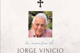 Este sábado se oficiará una misa de cenizas en memoria de don Jorge Vinicio del Bosque Padilla