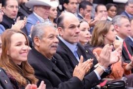 Tereso Medina (centro) asegura que hay grabaciones y videos que sustentan las investigaciones.