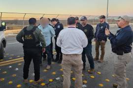 El detenido fue trasladado al Puente Internacional Acuña–Del Río para su entrega.