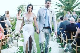 Michael Phelps celebró boda en playa de México