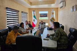 Representantes de los tres órdenes de Gobierno participaron en una reunión para evaluar el panorama de seguridad en Guerrero, Coahuila.