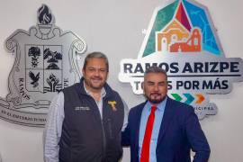 El alcalde Tomás Gutiérrez Merino sostuvo una reunión con directivos de la CFE para fortalecer la infraestructura eléctrica y mejorar la atención en Ramos Arizpe.