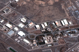 El complejo nuclear de Natanz en Irán, bombardeado por Israel durante la guerra de 12 días en junio de 2025.