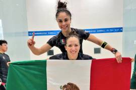 Longoria gana su tercer oro en JCC y el raquetbol mexicano arrasa Barranquilla