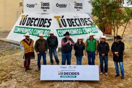 La rehabilitación del tanque representó una inversión de 165 mil pesos, beneficiando a cerca de 100 habitantes del ejido.