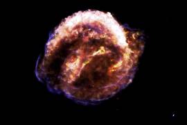 De acuerdo con los investigadores, esta supernova, denominada SN 2018aoz, explotó el 29 de marzo de 2018. NASA/CXC/Univ of Texas at Arlington/ICE-CSIC/M. Millard