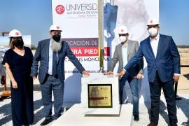 Colocan primera piedra de la Universidad Autónoma de Durango Campus Monclova