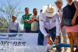El Gobierno Municipal instaló una bomba sumergible de 15 caballos de fuerza, junto con otros componentes para mejorar el funcionamiento del pozo.
