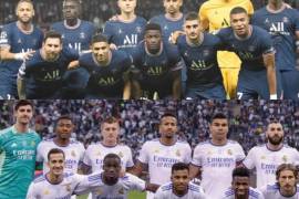 El Real Madrid desafía mañana a la que todo el mundo considera la nómina del momento al PSG. Champions League/Twitter