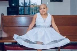 Ana Abigaíl Amaya Romo, la pequeña guerrera que enfrentó con valentía el cáncer de huesos.