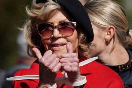 Detienen a Jane Fonda por segunda vez en protesta contra la crisis climática
