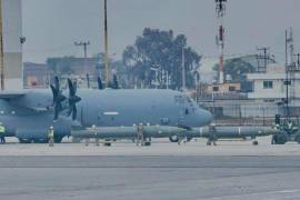 El Gabinete de Seguridad confirmó que el avión, identificado como un Hércules C-130, tenía autorización para su presencia en el territorio mexicano, ya que está por motivos de actividades de capacitación.