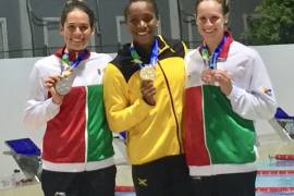 Nadadora coahuilense consigue medalla de bronce en Centroamericanos