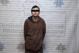 El sospechoso fue capturado durante un patrullaje nocturno en la Zona Centro.
