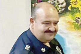 Subcomandante de la Policía Municipal de Mexicali, Ramón Barajas.