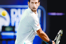 Djokovic abandonó en Dubai