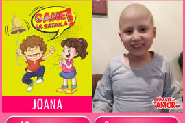 Joana, niña que inspiró los corazones de Mirasierra... ¡vence al cáncer!