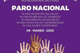 Se suman diputadas de Nuevo León al paro nacional de mujeres