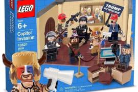 No dejan a LEGO atrás y hacen set falso sobre la invasión del Capitolio
