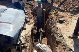 La tubería de drenaje de las calles El Encino y El Arce será sustituida en su totalidad.