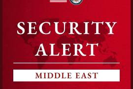 Gobierno de Estados Unidos activan alerta por la escalada tensión en la guerra de Medio Oriente.