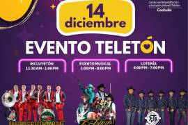 El CRIT Coahuila se unirá a la fiesta nacional del Teletón, que año con año se lleva a cabo en el mes de diciembre.