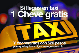 Contra Uber: Restaurante de Saltillo regala cerveza a quienes usen taxi