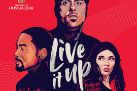 Nicky Jam, Era Istrefi y Will Smith lanzan &quot;Live It Up&quot;, la canción de Rusia 2018