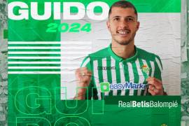 Betis hace oficial la llegada de Guido Rodríguez