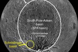 Nuevo mapa del polo sur de la Luna servirá para misiones de exploración