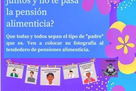 Feministas convocan a denunciar a hombres que no pagan pensión alimenticia