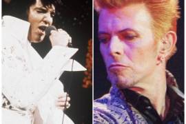 David Bowie y Elvis Presley, dos leyendas de la música