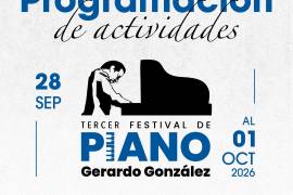 Saltillo: Celebrará la Escuela Superior de Música de la UAdeC, Festival de Piano ‘Gerardo González’