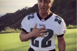 'Rocky Balboa' apoya a los Eagles de Filadelfia en el Super Bowl LII