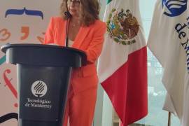 Carmen Junco, presidenta de la FIL Monterrey, destacó la importancia de la fiesta literaria que se realizará en Monterrey del 7 al 15 de octubre