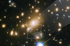 El sistema Eärendel, tal como lo vemos hoy, brillaba tan solo 900 millones de años después del Big Bang,