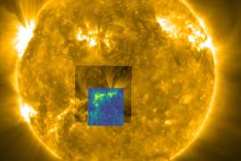 El viento solar es un flujo continuo de partículas de plasma que salen despedidas desde el Sol al espacio.