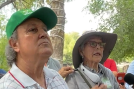 Ciudadanos y ambientalistas se reunieron en las palapas del río Sabinas para exigir su rescate.