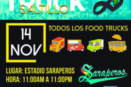 Fiesta de food truck en Saltillo