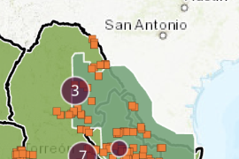 El caso de gusano barrenador en Coahuila más cercano a Texas, fue detectado en San Juan de Sabinas.