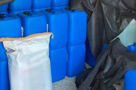 cuatro mexicanos fueron detenidos en Bielsko Podlaski, junto con 120 litros de droga sintética valuada en más de 7 millones de zlotys.