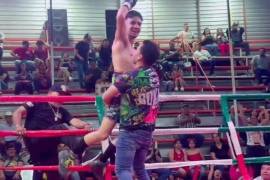 El boxeador sufrió una lesión durante una función celebrada en Cuatro Ciénegas.