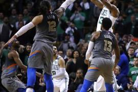 Con dramático tiro de último segundo, Celtics rompe racha de triunfos de Oklahoma City