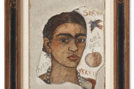 “Autorretrato. Muy feo”, de Frida Kahlo, vendido por la casa de subastas Christie’sen Nueva York.