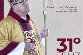 El Seminario Diocesano de Saltillo felicitó a monseñor Hilario González García por su aniversario sacerdotal.