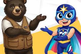 ”Oso Promotor” y “Centinela” promueven el derecho a la identidad entre niñas y niños en Coahuila.