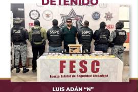 Detienen a Luis Adán “N”, alias “el 500” en Tijuana, Baja California.